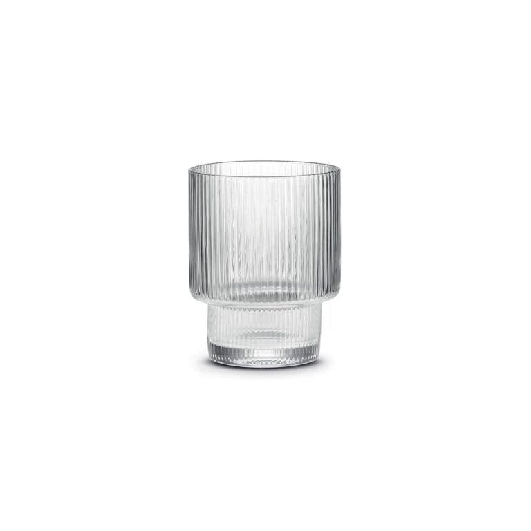 Súprava 2 priehľadných pohárov na vodu Milan 320 ml