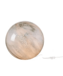 Sklenená guľová lampa Sphere 29cm x 28v
