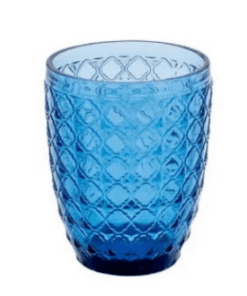 Poháre na vodu Viva 350 ml modrá