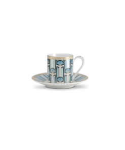 Sada 2 šálok a tanierikov na espresso Lity 80 ml