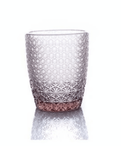 Poháre na vodu Moza 320 ml ružová