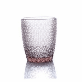 Poháre na vodu Moza 320 ml ružová