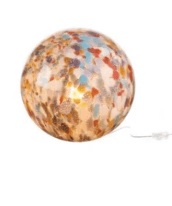 Sklenená guľová lampa Sphere 29cm x 28v