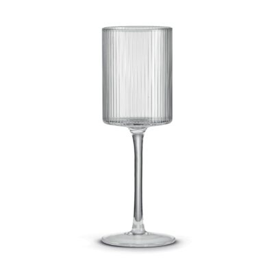 Sada 2 priehľadných pohárov na biele víno Milan 310 ml