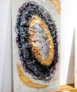Umelecké sklo Veronika Rusňáková 53x105 cm